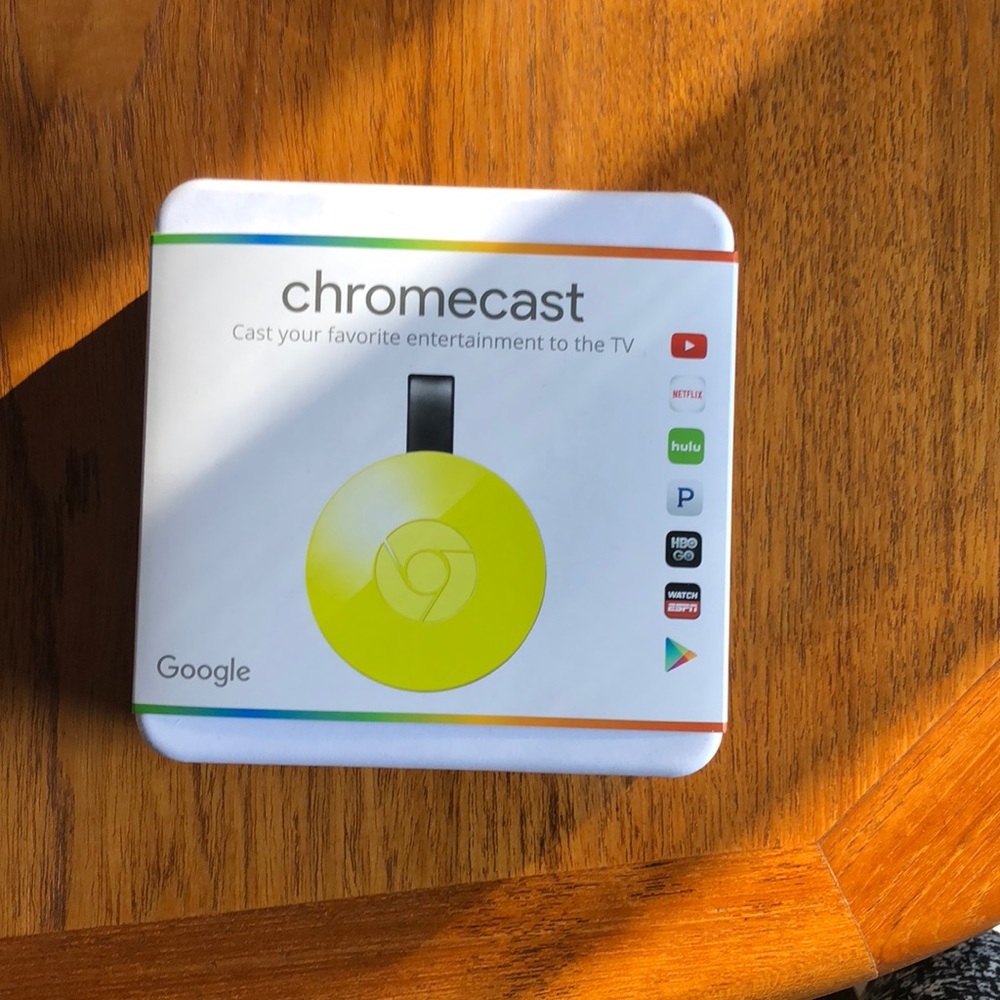 Unopened Google Chromecast